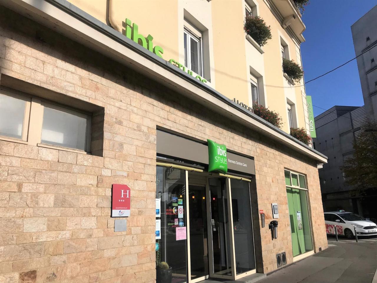 Ibis Styles Rennes Centre Gare Nord Hotel Exterior foto